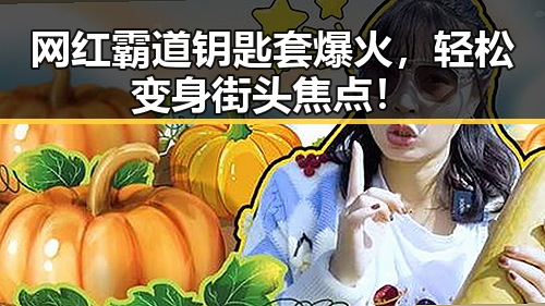 网红霸道钥匙套爆火，轻松变身街头焦点！